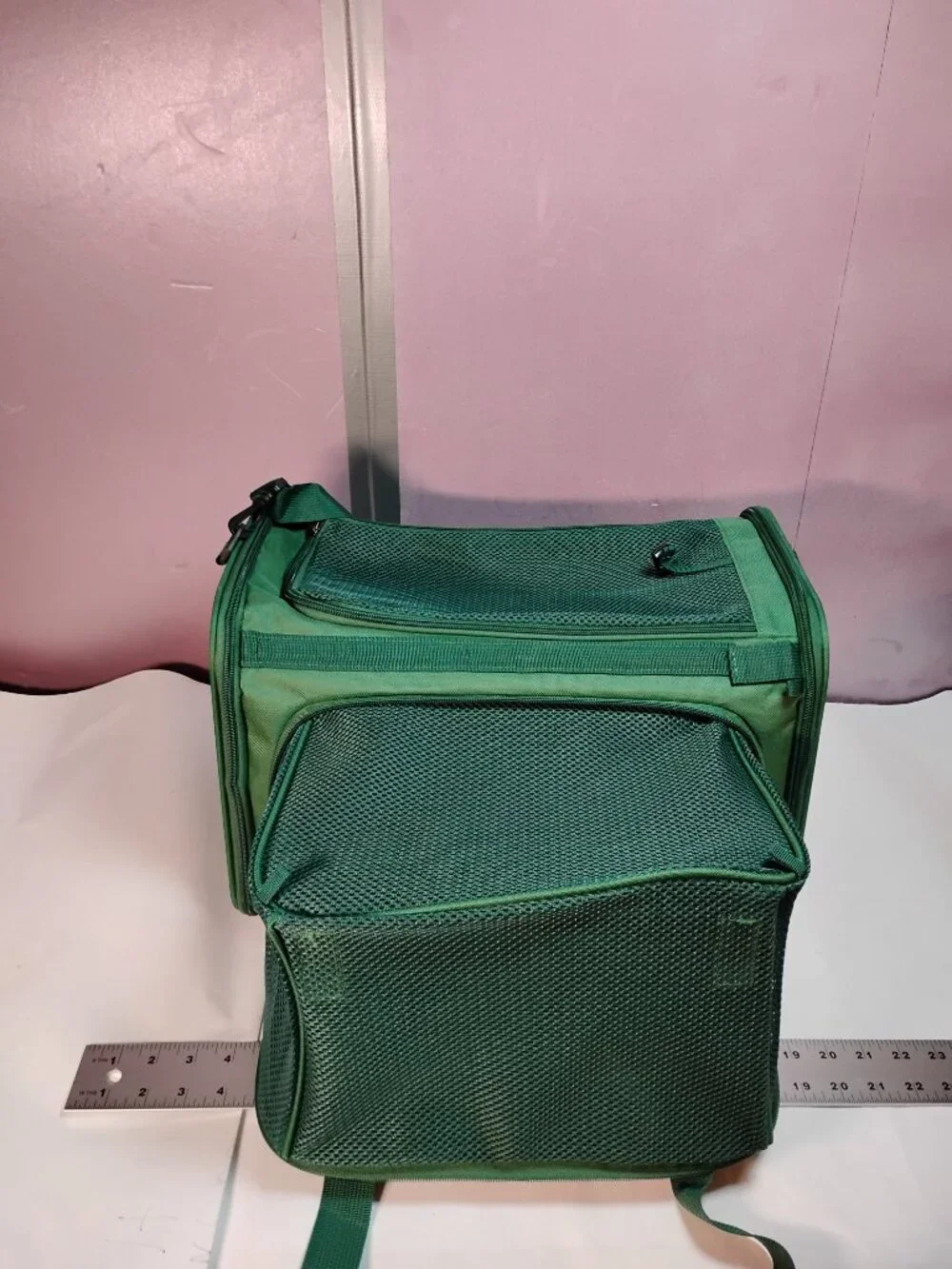 MIDOG Green Soft Sided Pet Carrier Travel Bag Expandable Cat Dog Carrier Tote